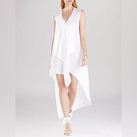 BCBGMAXAZRIA Tara Cascade Ruffle Dress - Picture 3 of 16